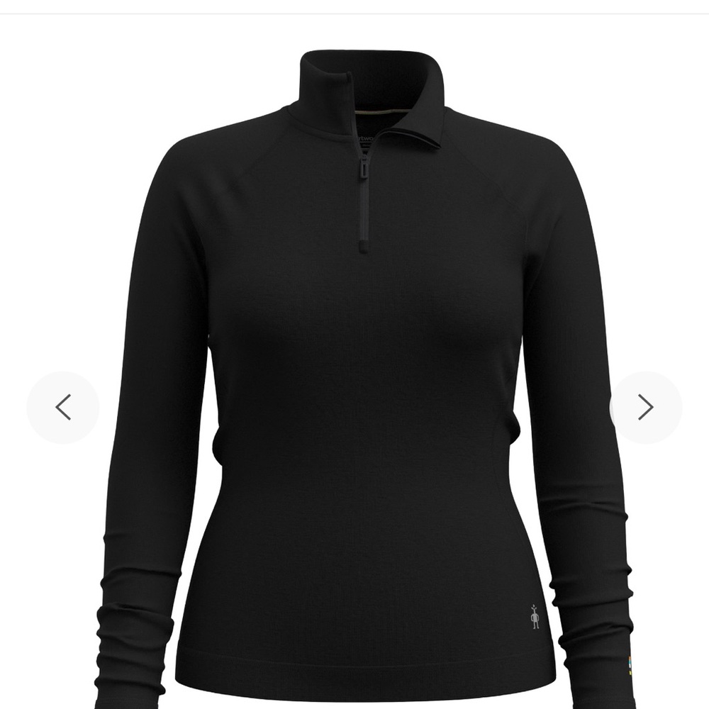 Smartwool Women’s classic thermal Merino Wool Base layer 1/4 zip